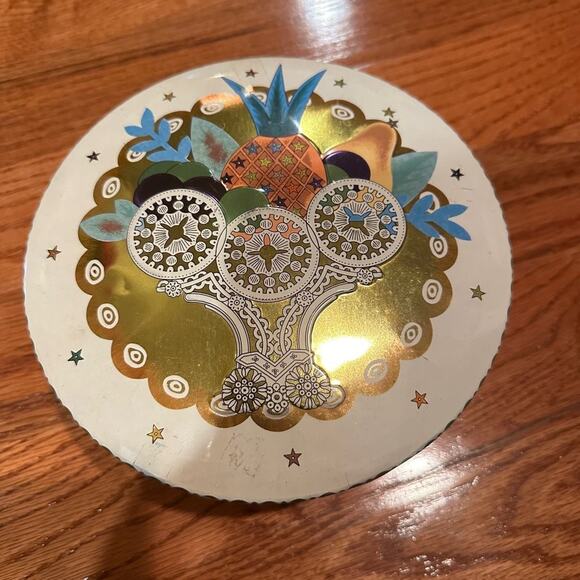 Vintage Baret Ware metal tin - Picture 3 of 7